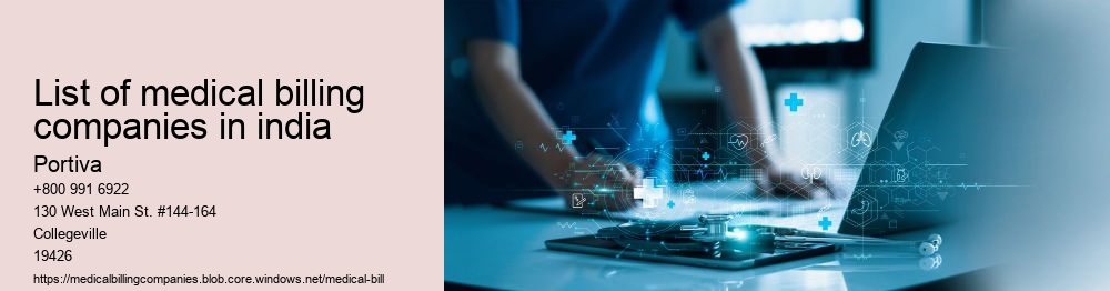 list of medical billing companies in india