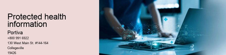 protected health information